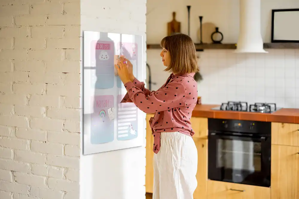 Tableau magnétique pour enfants avec feutre motif contes de fées