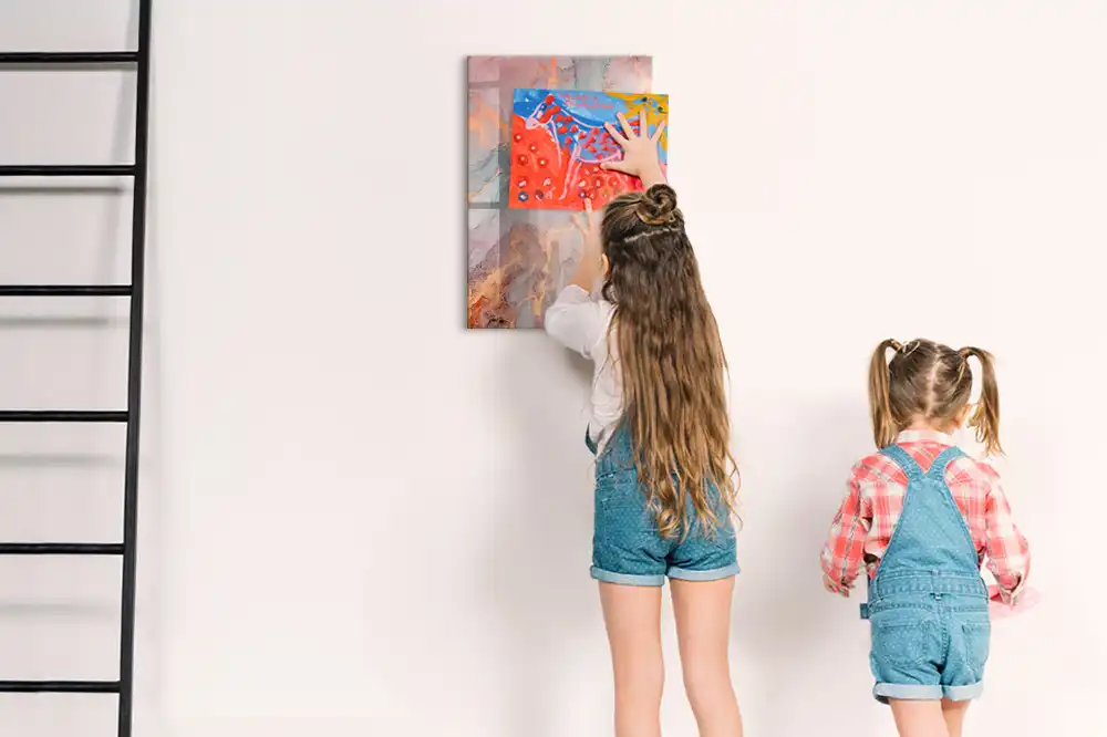 Tableau magnétique pour dessin au design élégant