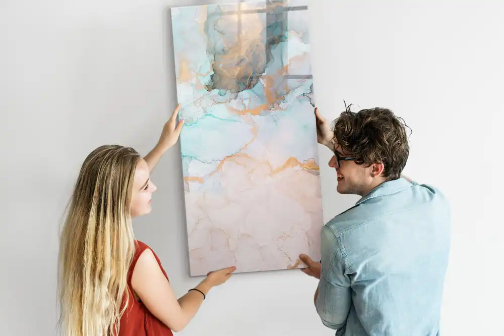 Tableau magnétique pour écriture à l'encre artistique