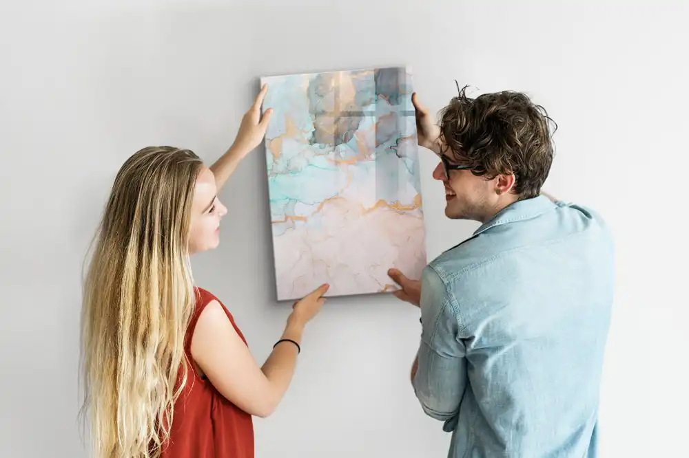 Tableau magnétique pour écriture à l'encre artistique