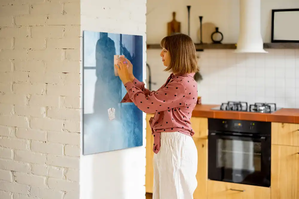 Tableau blanc magnétique effaçable à sec