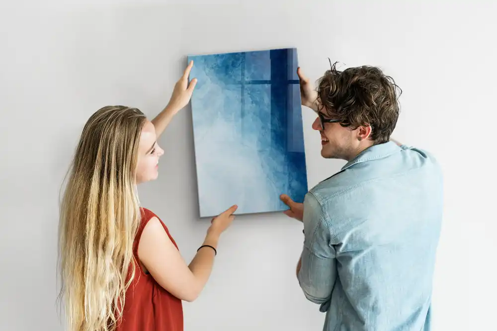 Tableau blanc magnétique effaçable à sec