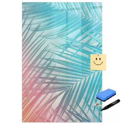 Tableau magnétique avec feutre effaçable