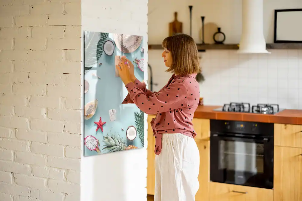 Tableau magnétique de dessin assortiment été