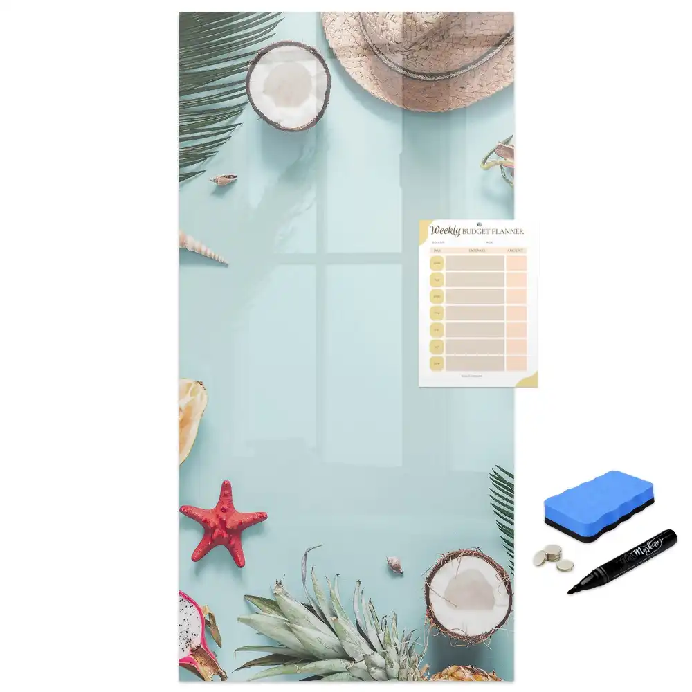 Tableau magnétique de dessin assortiment été