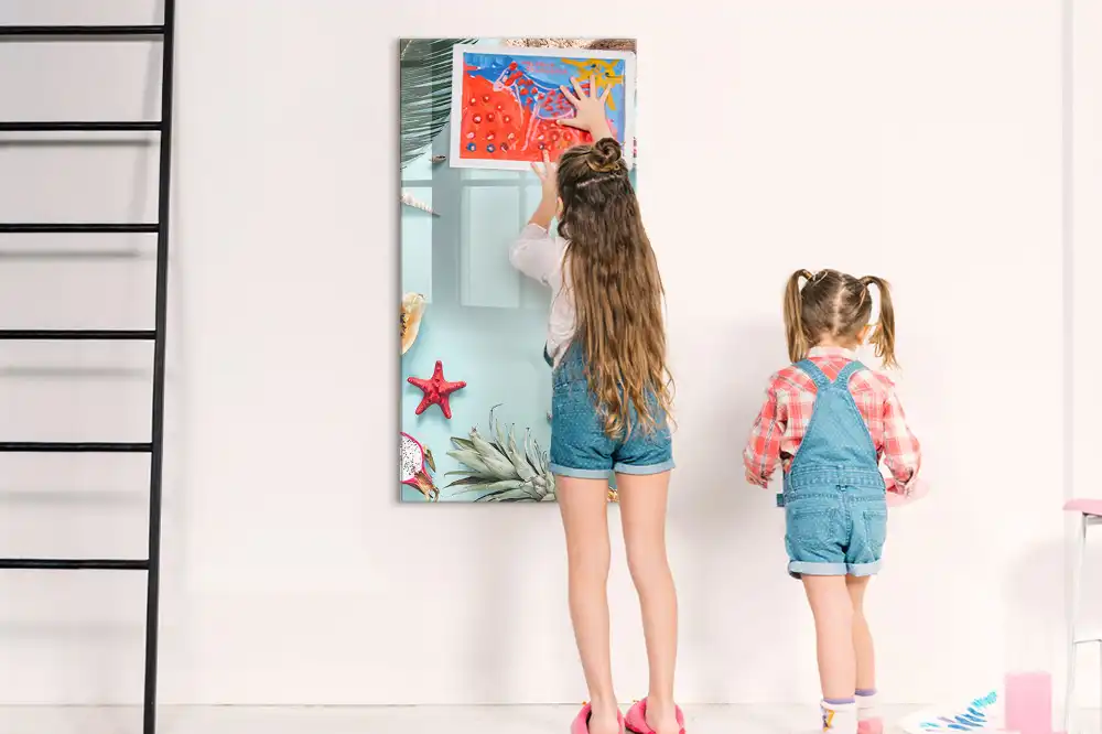 Tableau magnétique de dessin assortiment été