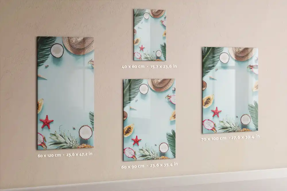 Tableau magnétique de dessin assortiment été