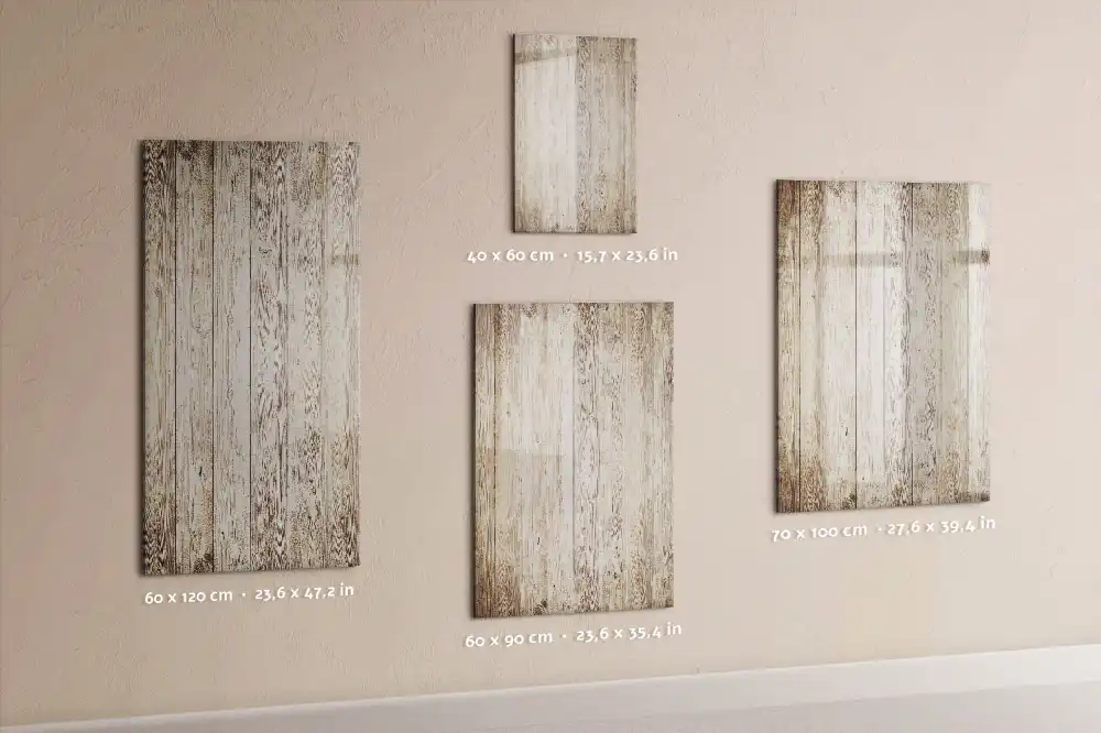 Tableau blanc magnétique effaçable à sec avec cadre en bois