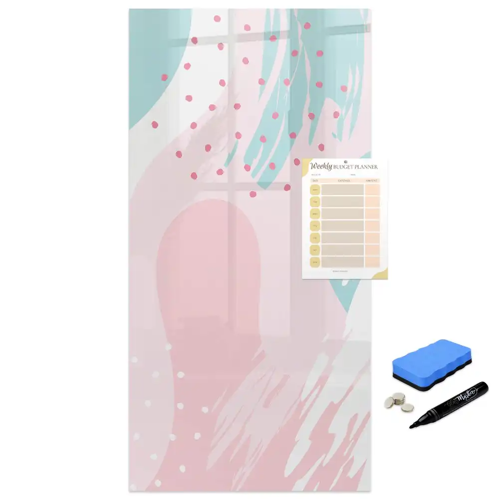 Tableau magnétique pour dessin motif abstraction stylisée