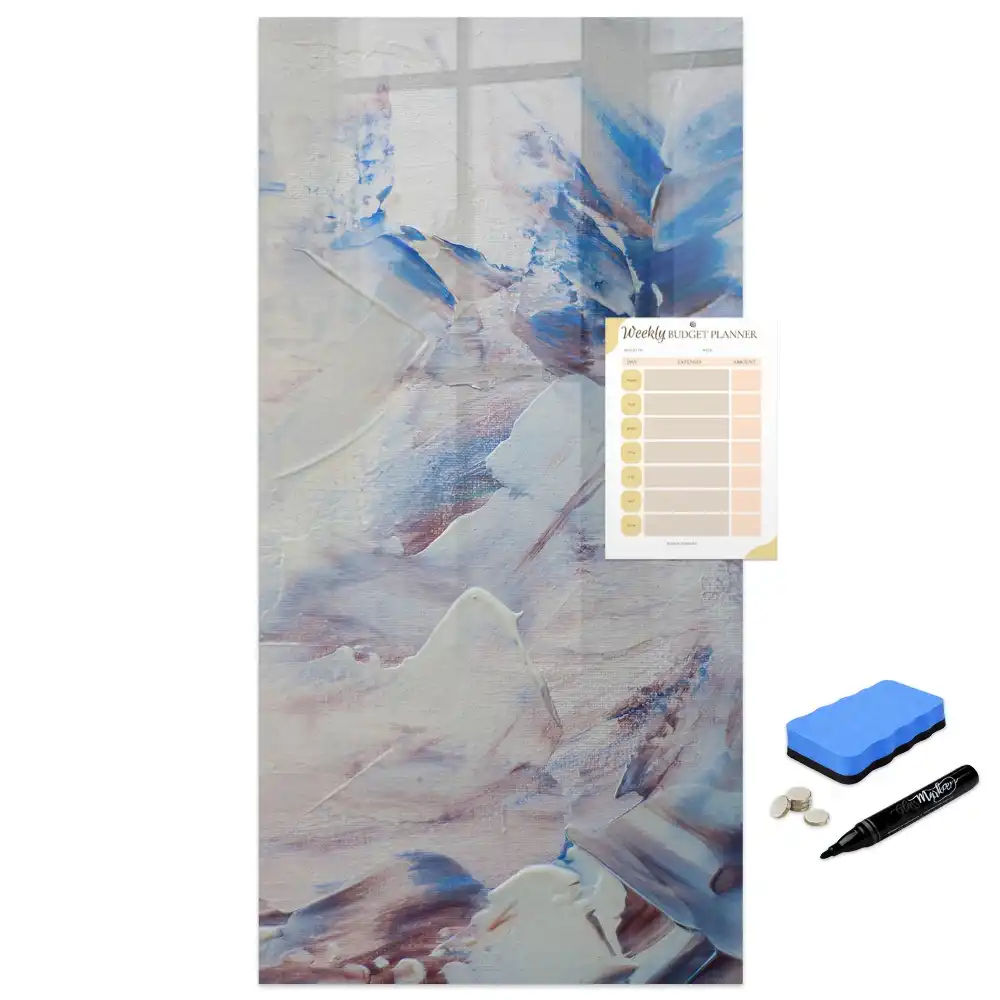 Tableau magnétique avec feutre motif peinture