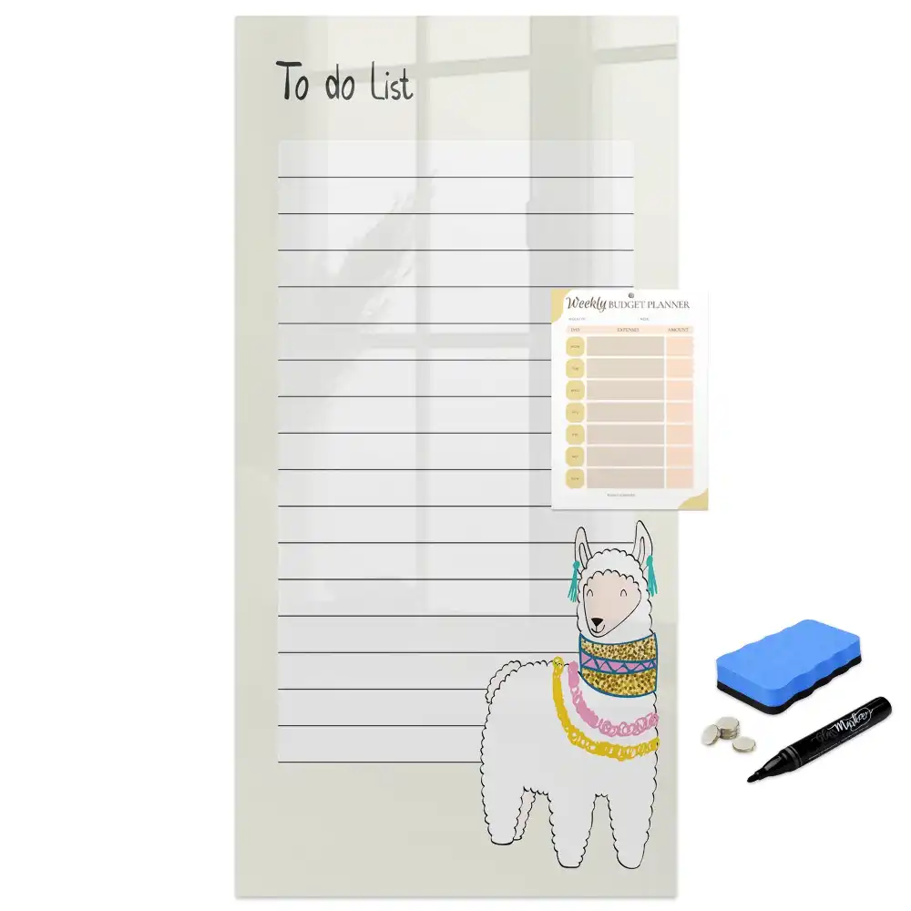 Tableau magnétique pour dessin et livre de souhaits