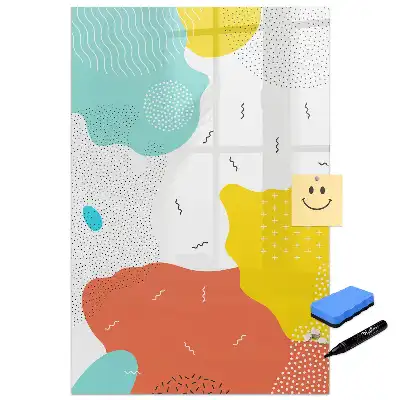 Tableau magnétique pour croquis et écriture