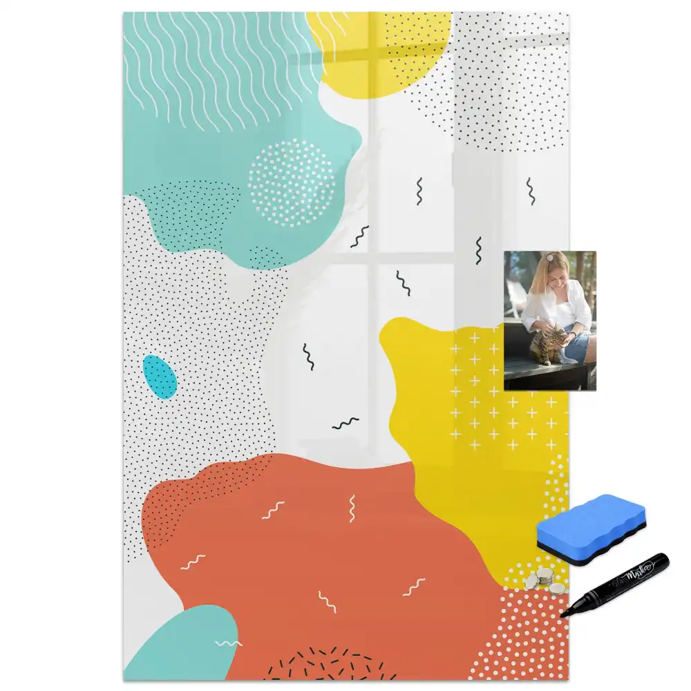 Tableau magnétique pour croquis et écriture