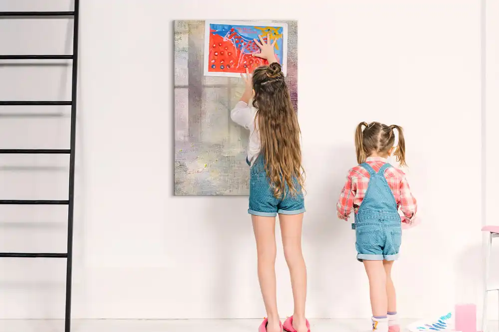 Tableau magnétique pour dessin et peinture
