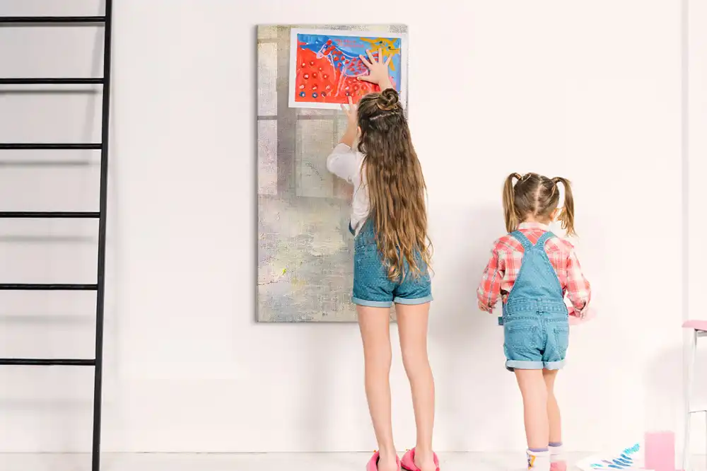 Tableau magnétique pour dessin et peinture
