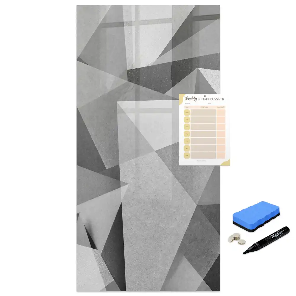 Tableau magnétique pour écriture composition géométrique