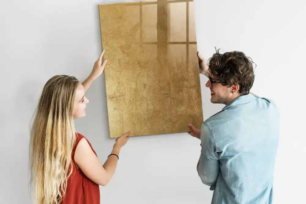 Tableau magnétique décoratif en tissu