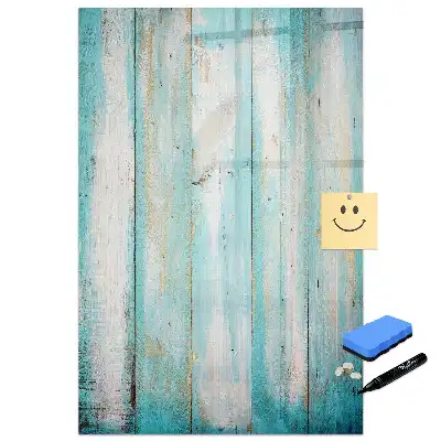 Tableau magnétique pour dessin en bois style rétro