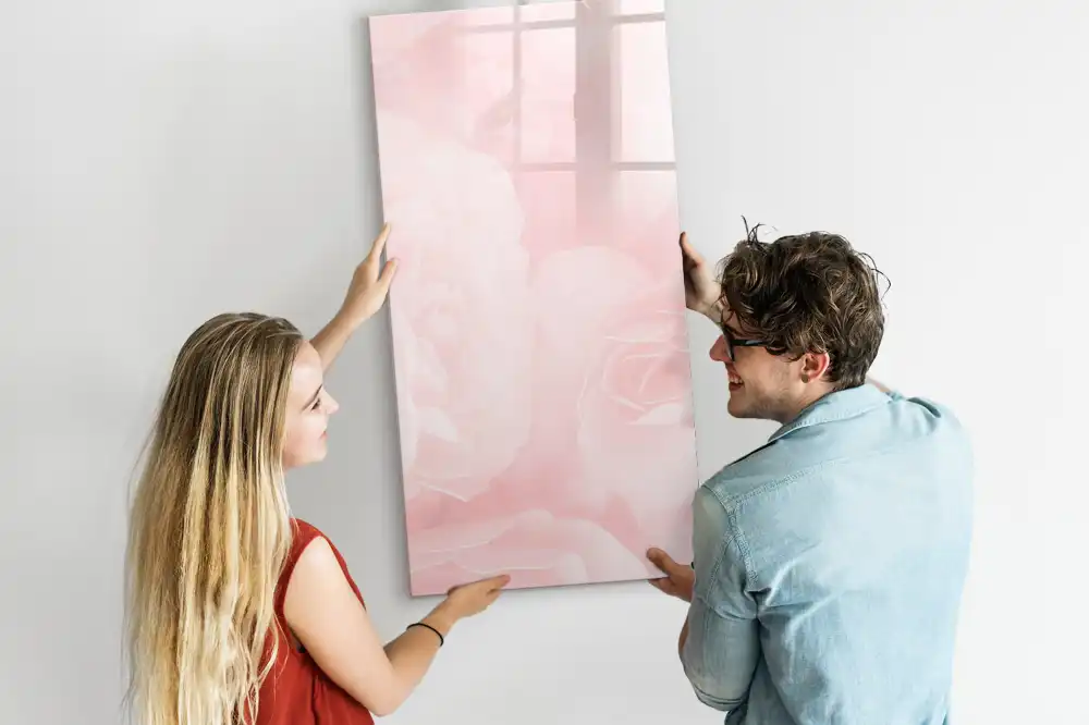 Tableau blanc magnétique effaçable à sec Roseraie