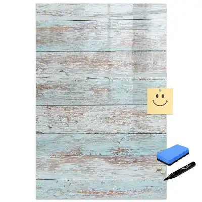 Tableau magnétique pour écriture aux couleurs pastel