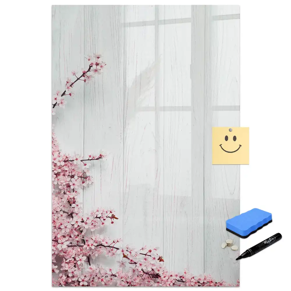 Tableau magnétique en bois pour dessin