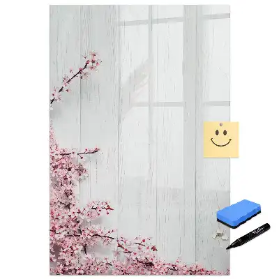 Tableau magnétique en bois pour dessin