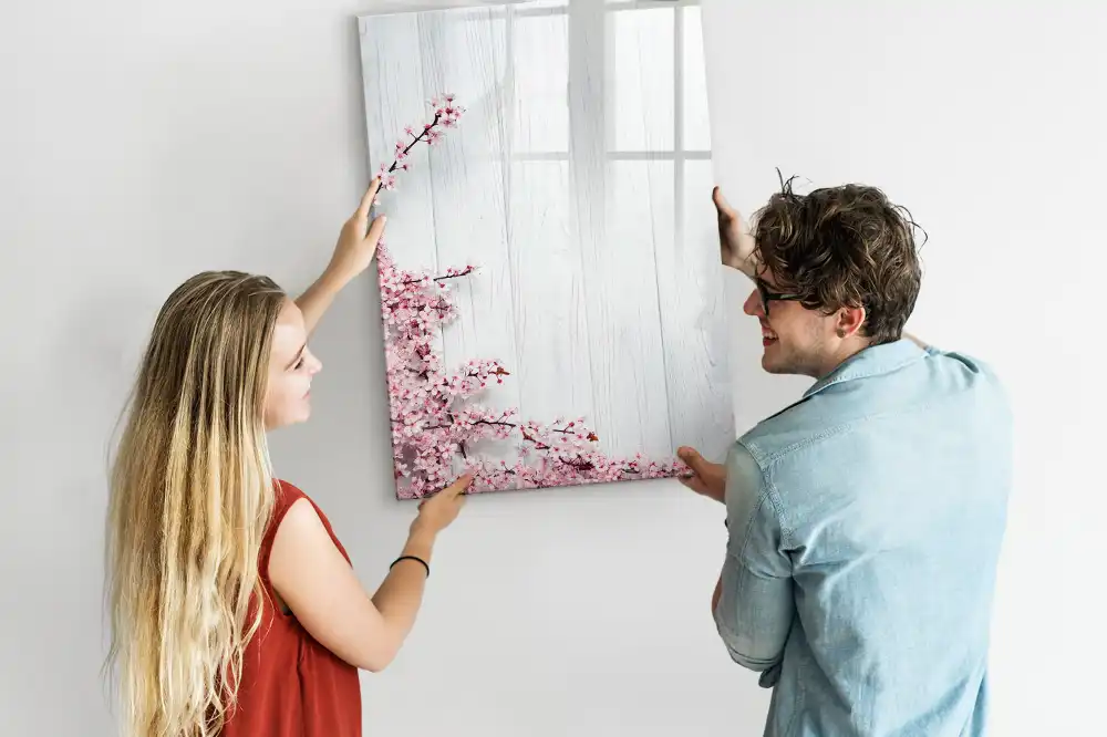 Tableau magnétique en bois pour dessin