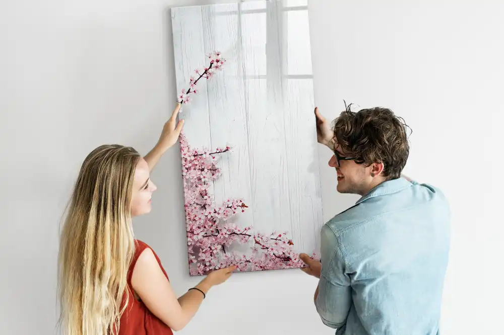 Tableau magnétique en bois pour dessin
