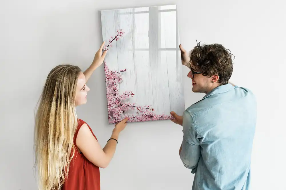 Tableau magnétique en bois pour dessin