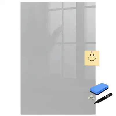 Tableau magnétique pour dessin gris clair