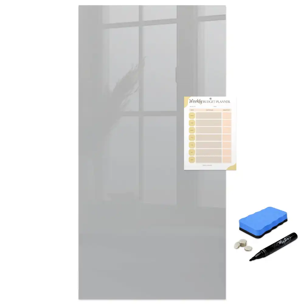 Tableau magnétique pour dessin gris clair