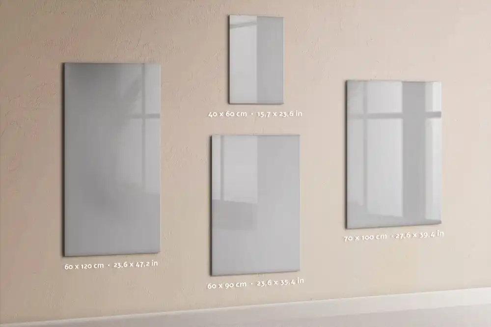 Tableau magnétique pour dessin gris clair