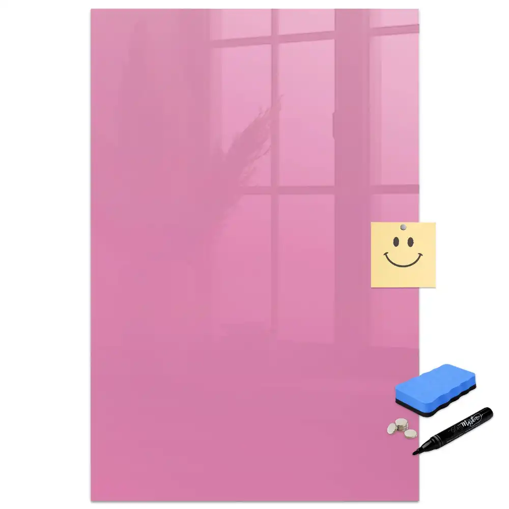 Tableau magnétique de dessin rose