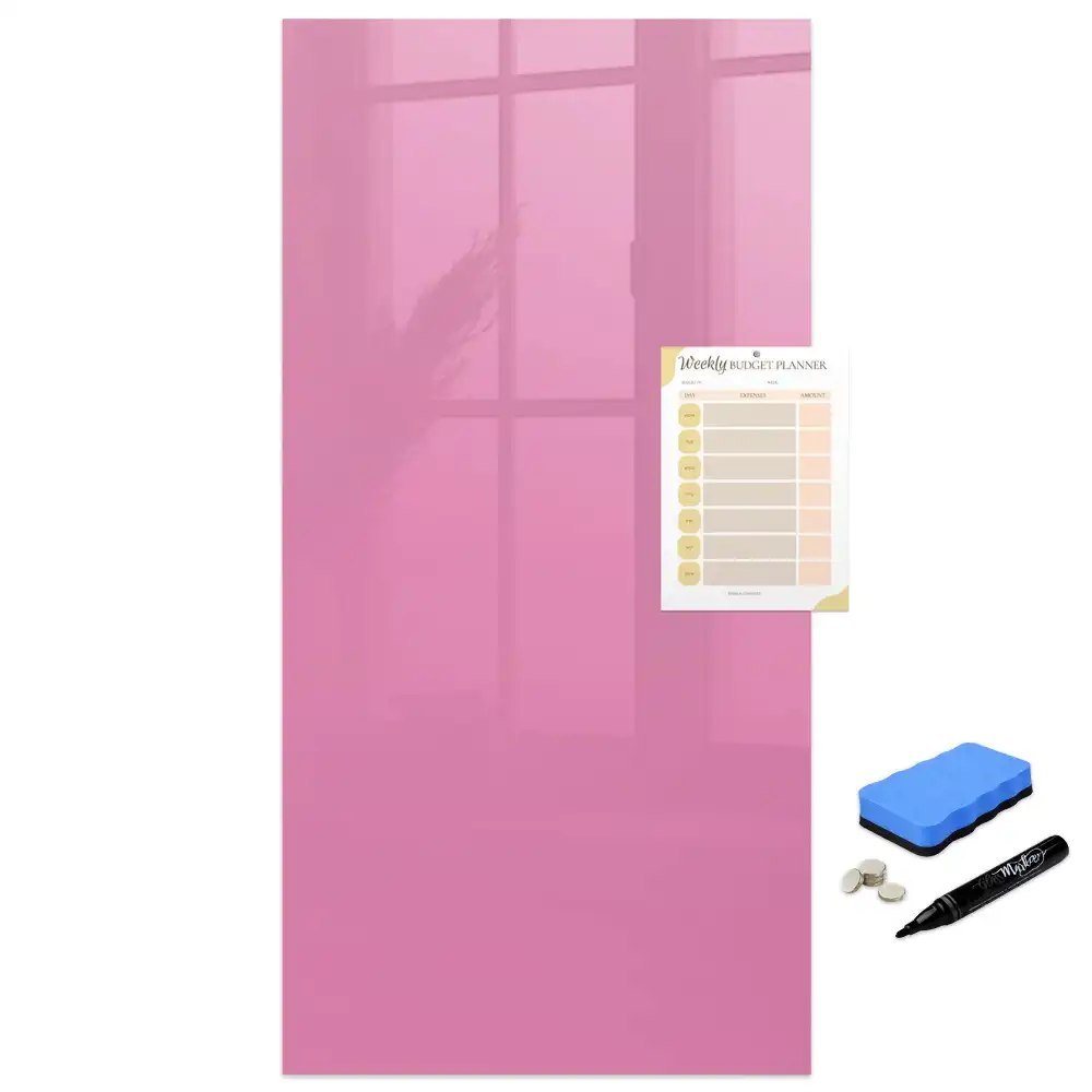 Tableau magnétique de dessin rose