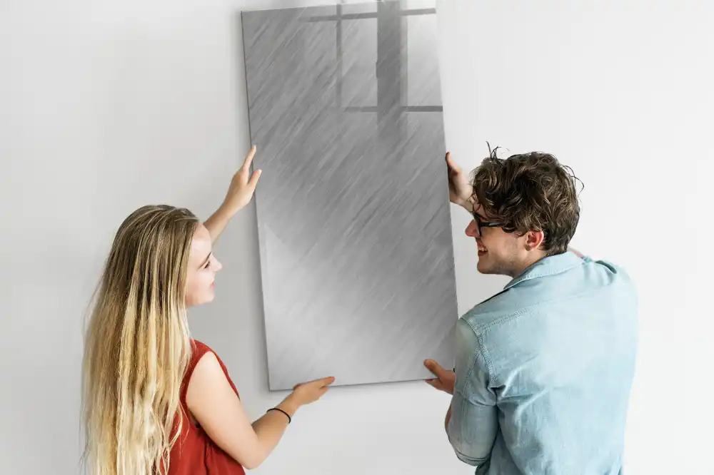Tableau magnétique avec feutre à encre métallique