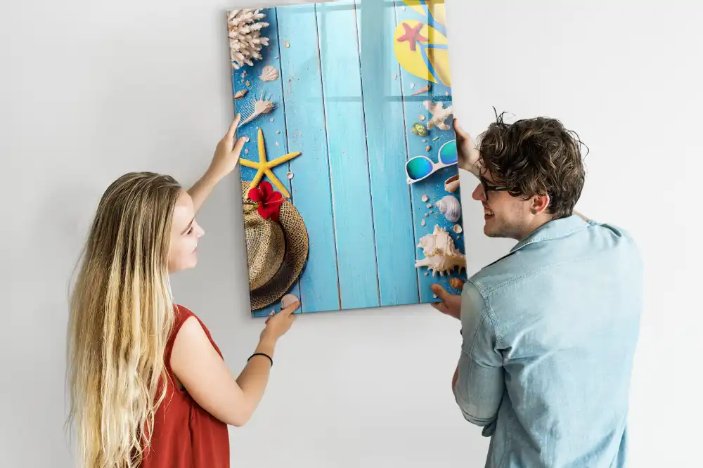 Tableau blanc magnétique effaçable à sec