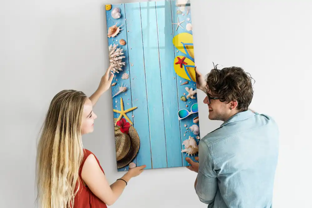 Tableau blanc magnétique effaçable à sec
