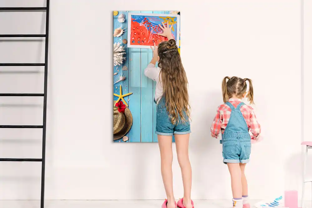 Tableau blanc magnétique effaçable à sec