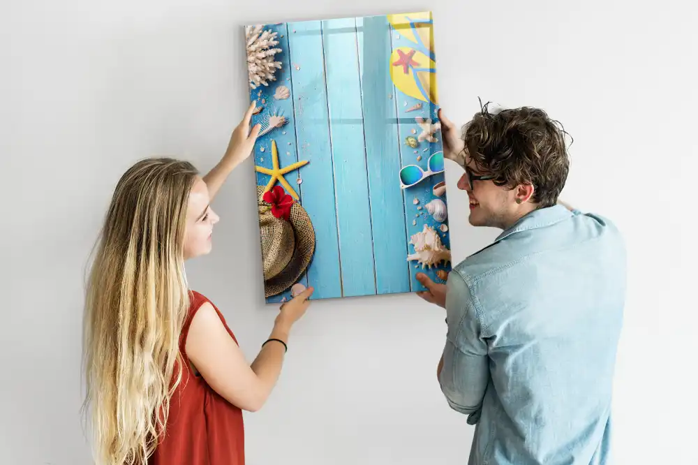 Tableau blanc magnétique effaçable à sec