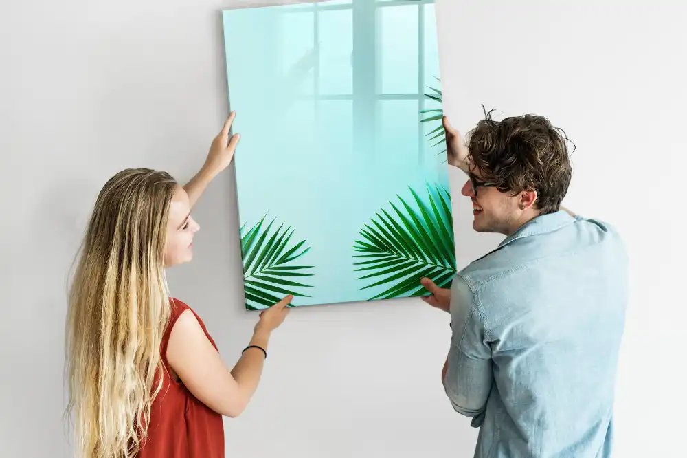 Tableau magnétique pour écriture avec motif exotique