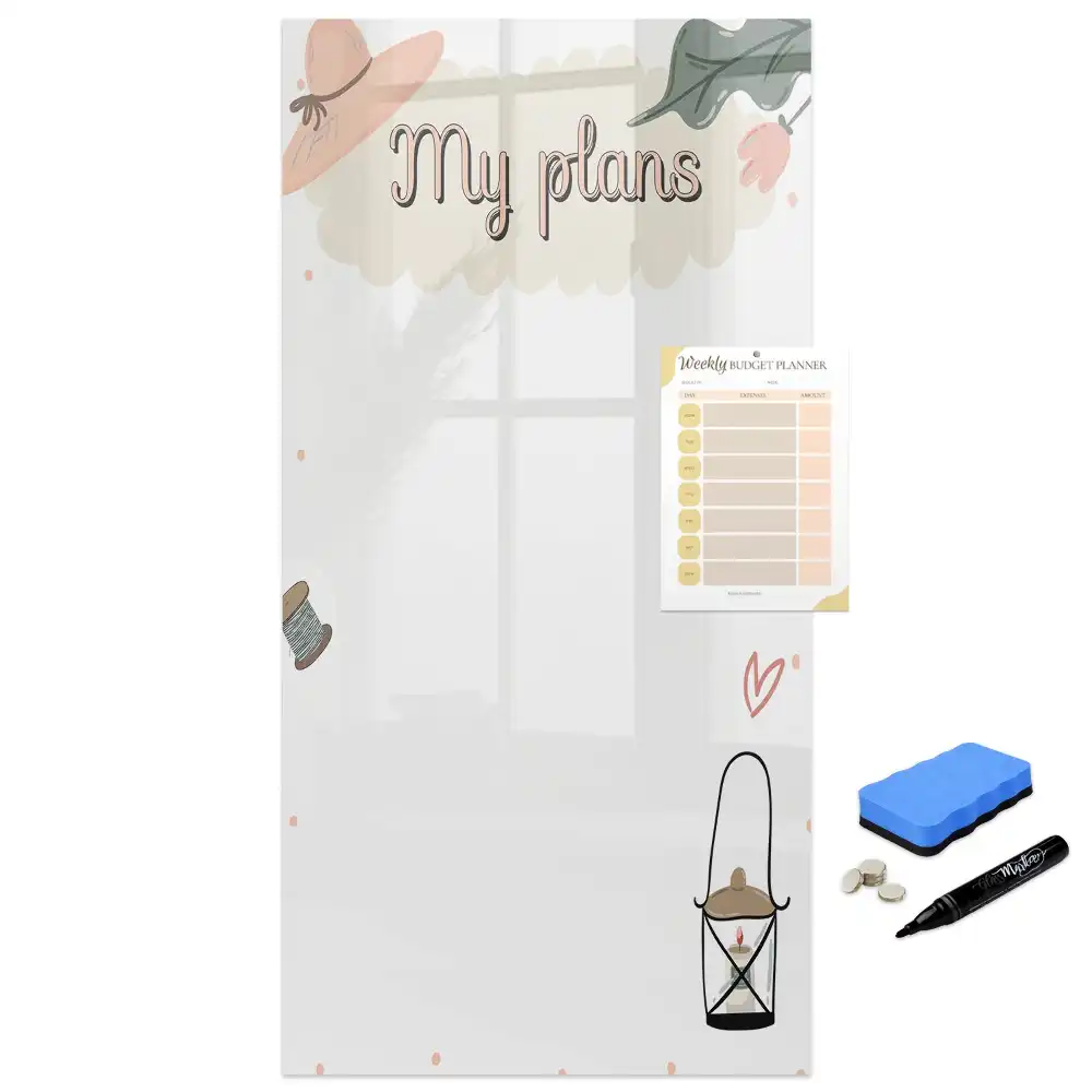 Tableau magnétique pour dessin mes intentions