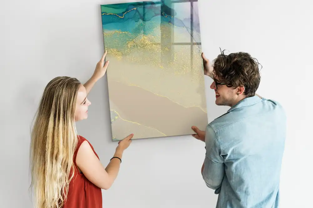 Tableau magnétique avec feutre pierre multicolore