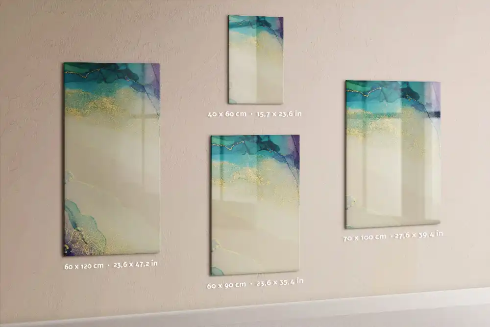 Tableau magnétique avec feutre pierre multicolore