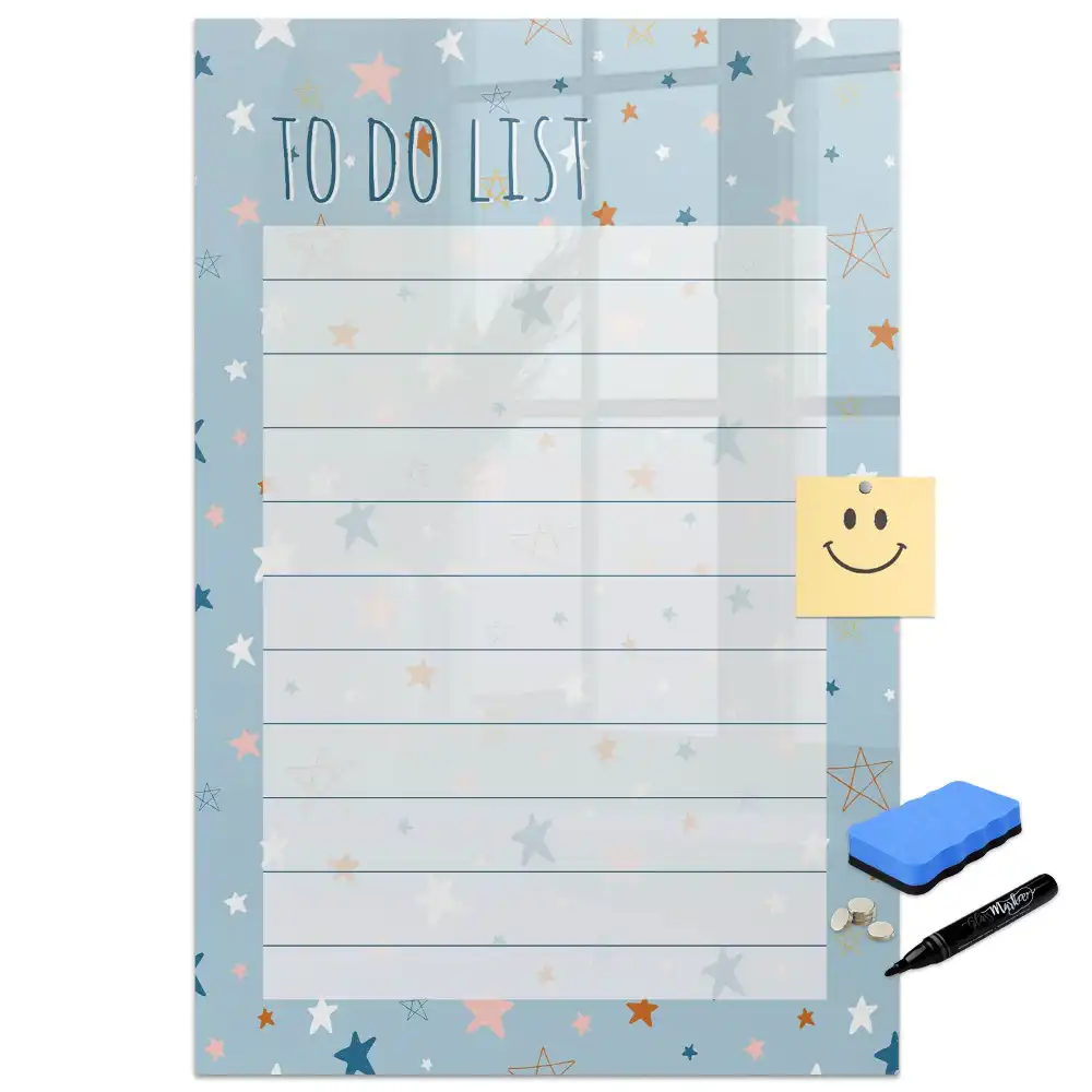 Tableau magnétique pour liste de tâches
