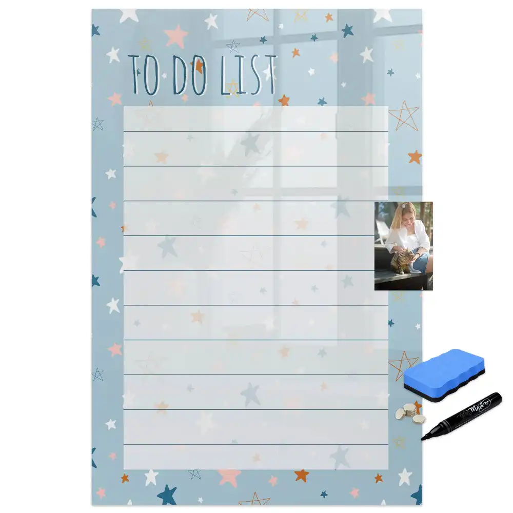 Tableau magnétique pour liste de tâches