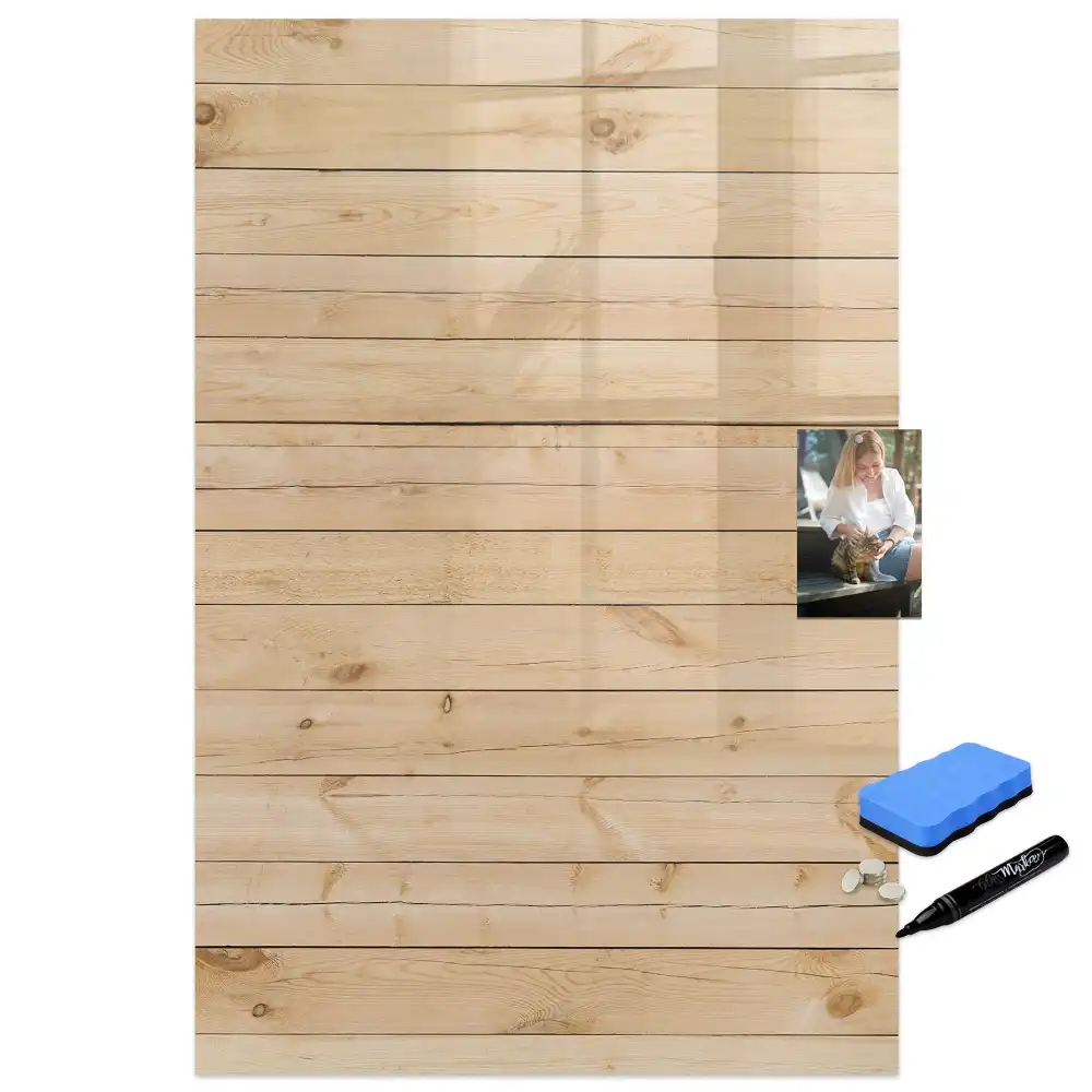 Tableau blanc magnétique effaçable à sec