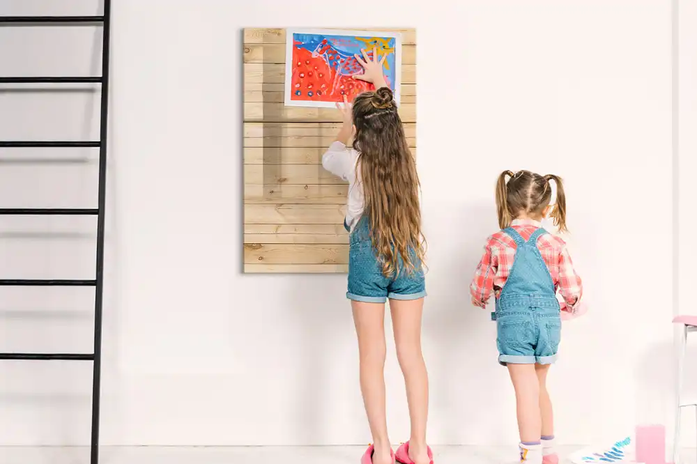 Tableau blanc magnétique effaçable à sec