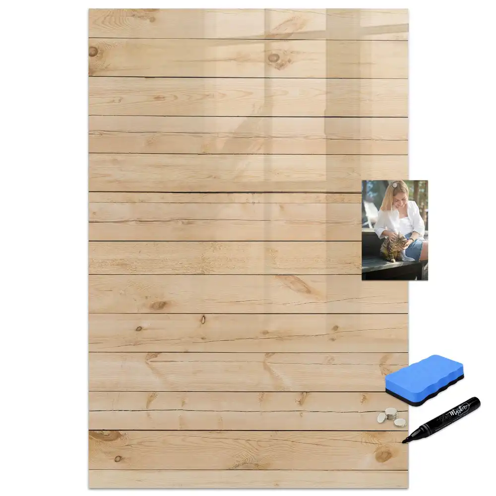 Tableau blanc magnétique effaçable à sec