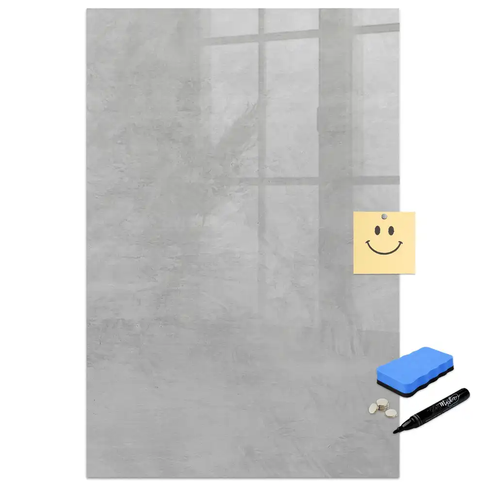 Tableau magnétique de dessin en ciment léger