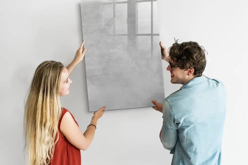 Tableau magnétique de dessin en ciment léger